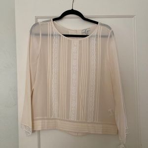 NWT Joie Lace Blouse size 6